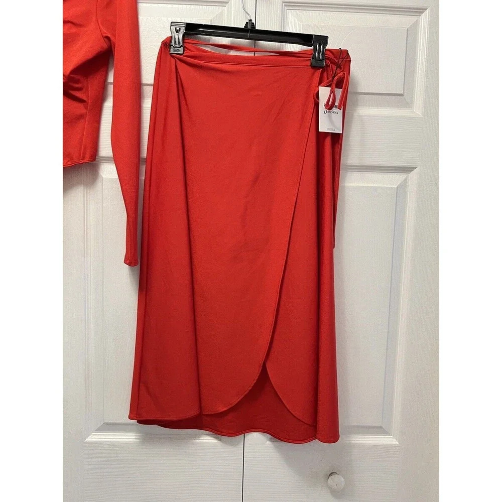 Re/Done‎ Size Small Wrap Skirt RED NEW